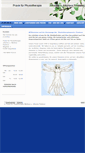 Mobile Screenshot of physiotherapie-finsterer.de