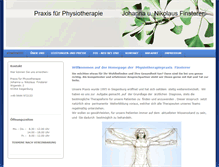 Tablet Screenshot of physiotherapie-finsterer.de